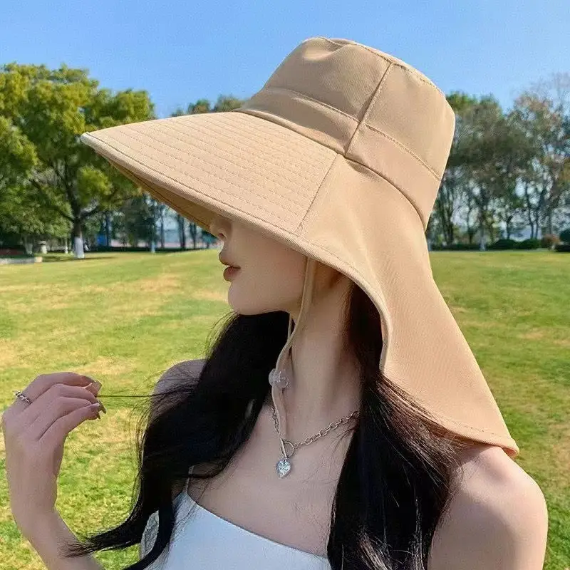 Women's UV Protection Sun Hat with Big Brim - Image 2