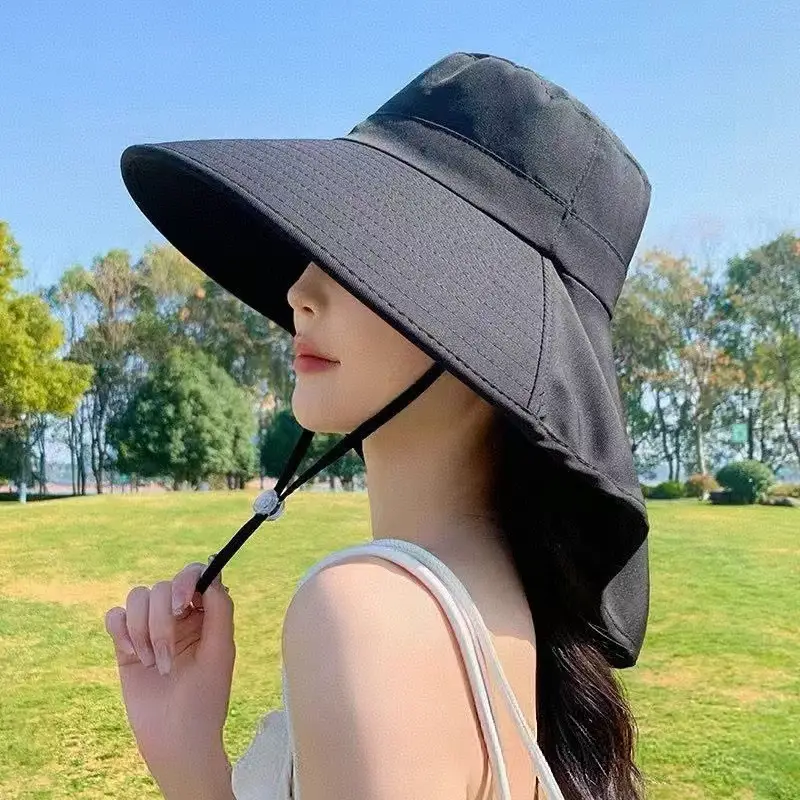 Women's UV Protection Sun Hat with Big Brim - Image 3