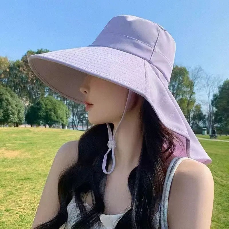Women's UV Protection Sun Hat with Big Brim - Image 5