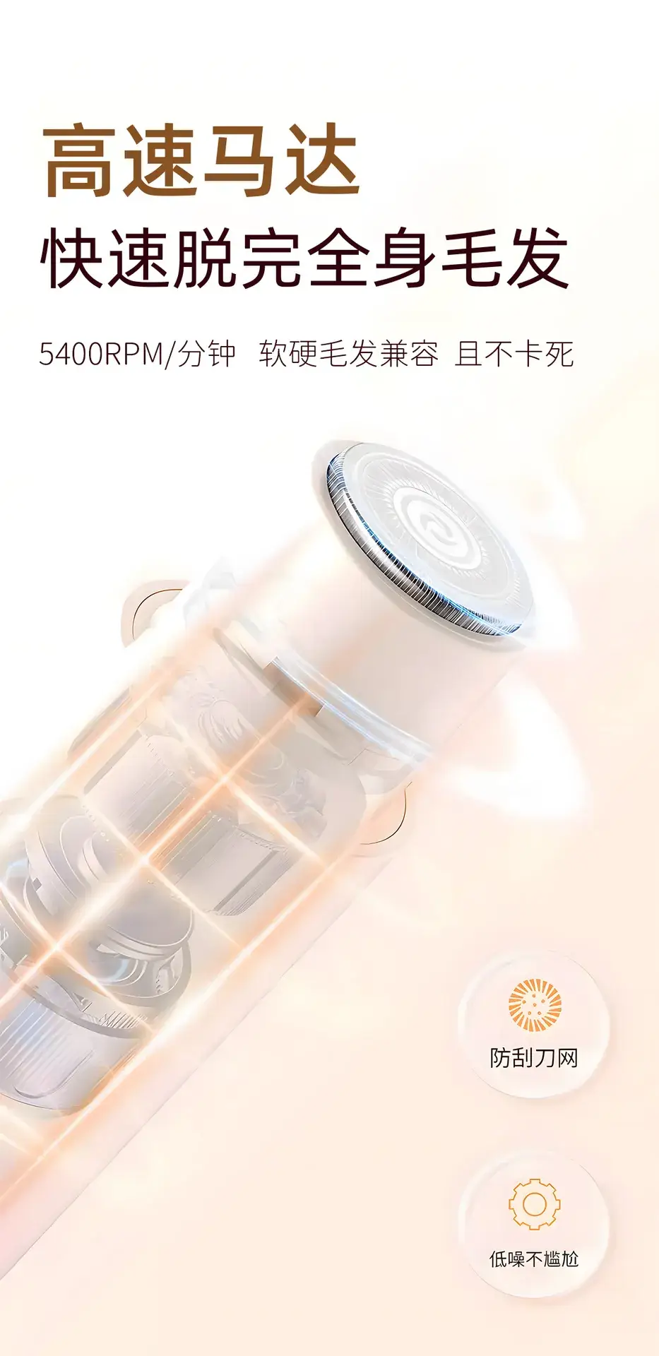 Women's Double-Headed Waterproof Hair Shaver — feature 16