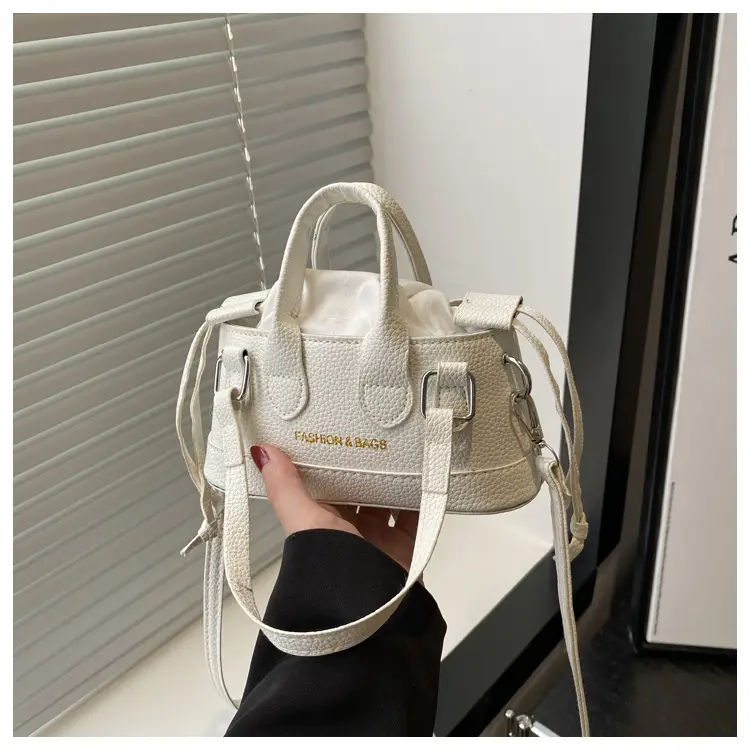 Cute Pink Textured Shoulder Bag for Women — feature 20