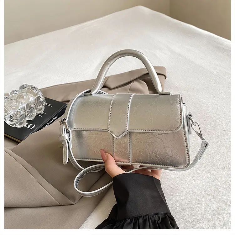 Women Crossbody Bag Brown Leather 2025 Spring Summer — feature 10