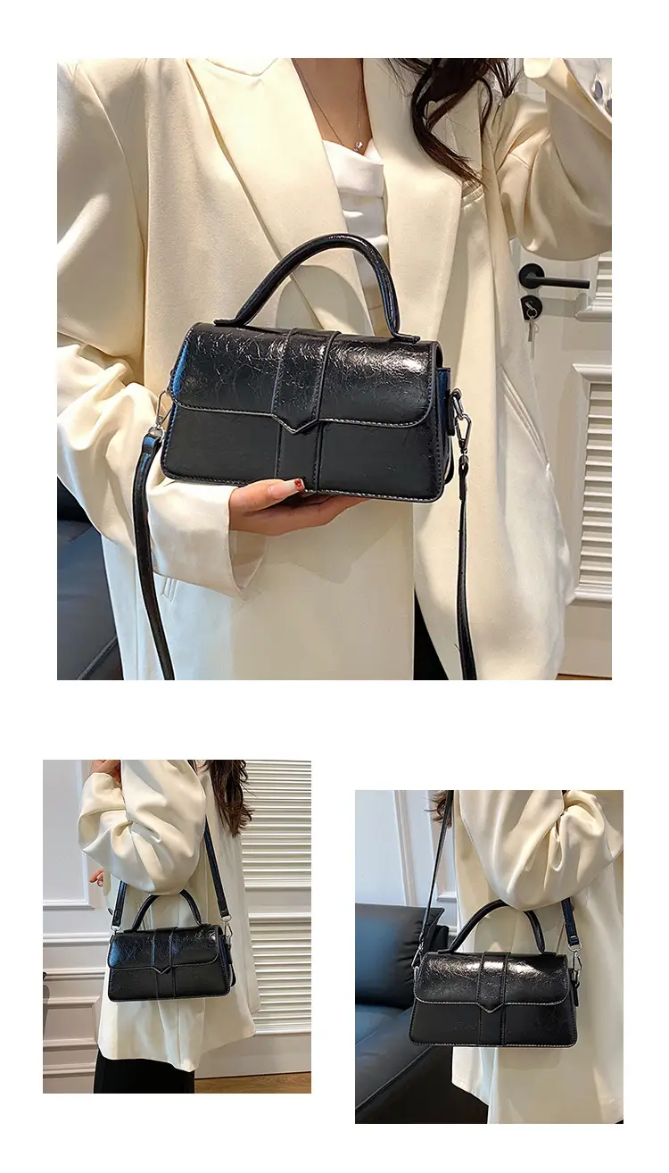 Women Crossbody Bag Brown Leather 2025 Spring Summer — feature 5