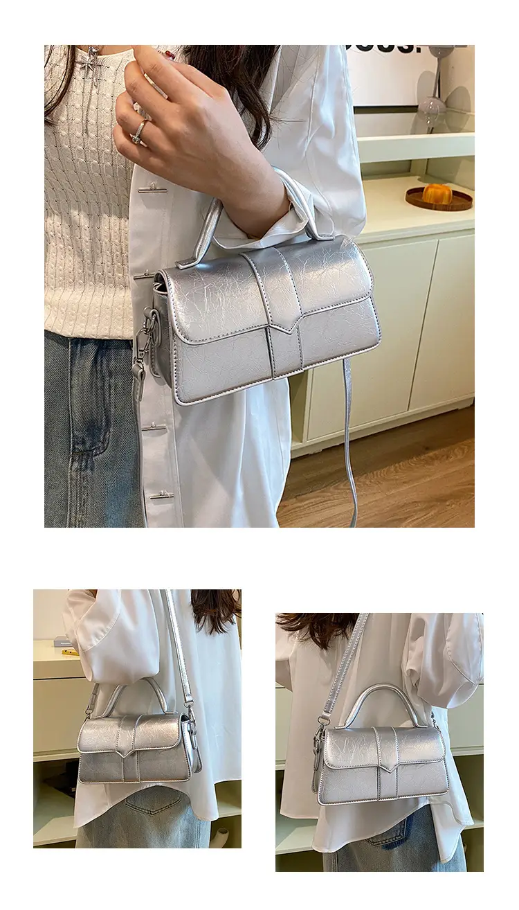 Women Crossbody Bag Brown Leather 2025 Spring Summer — feature 6