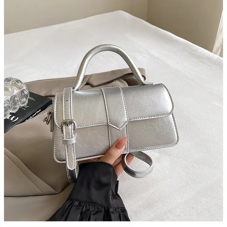 Women Crossbody Bag Brown Leather 2025 Spring Summer — feature 9