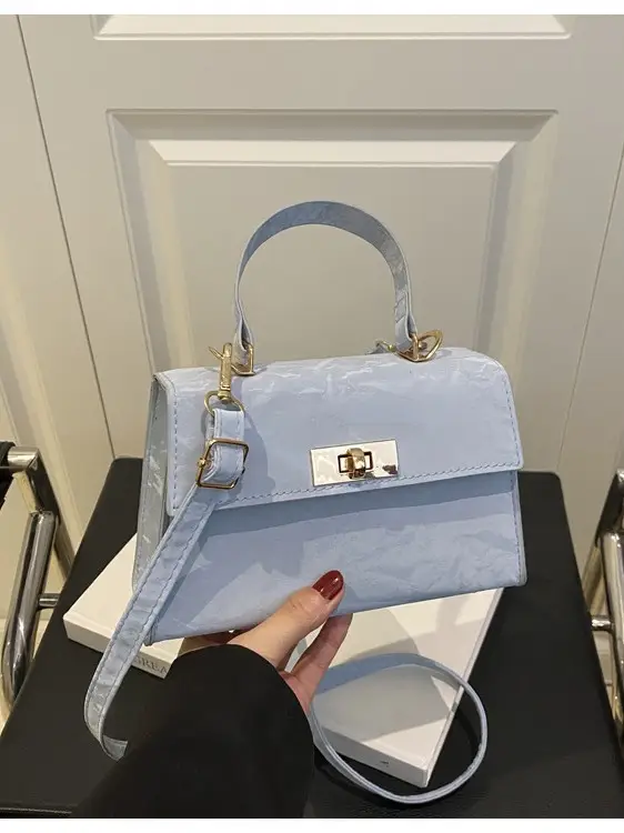 Pink Leather Crossbody Bag for Women Autumn 2025 - Image 7