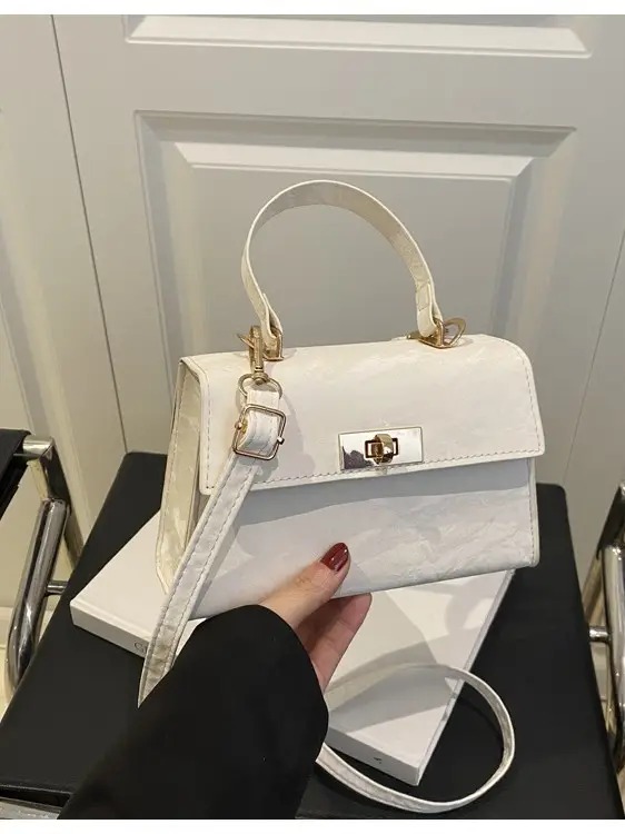 Pink Leather Crossbody Bag for Women Autumn 2025 - Image 9