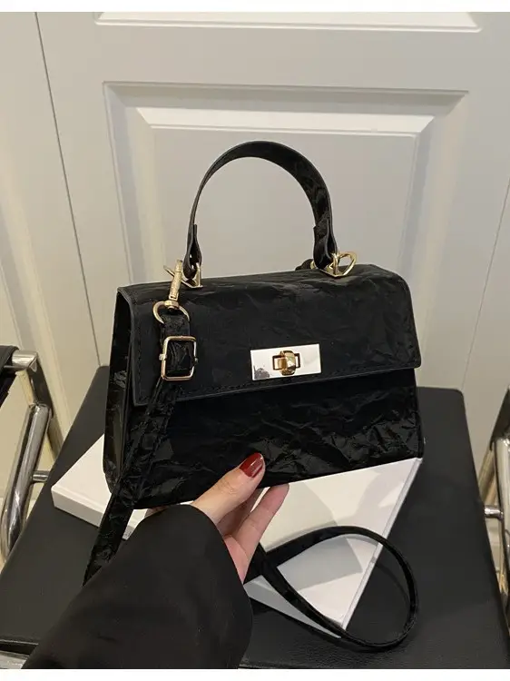 Pink Leather Crossbody Bag for Women Autumn 2025 - Image 10