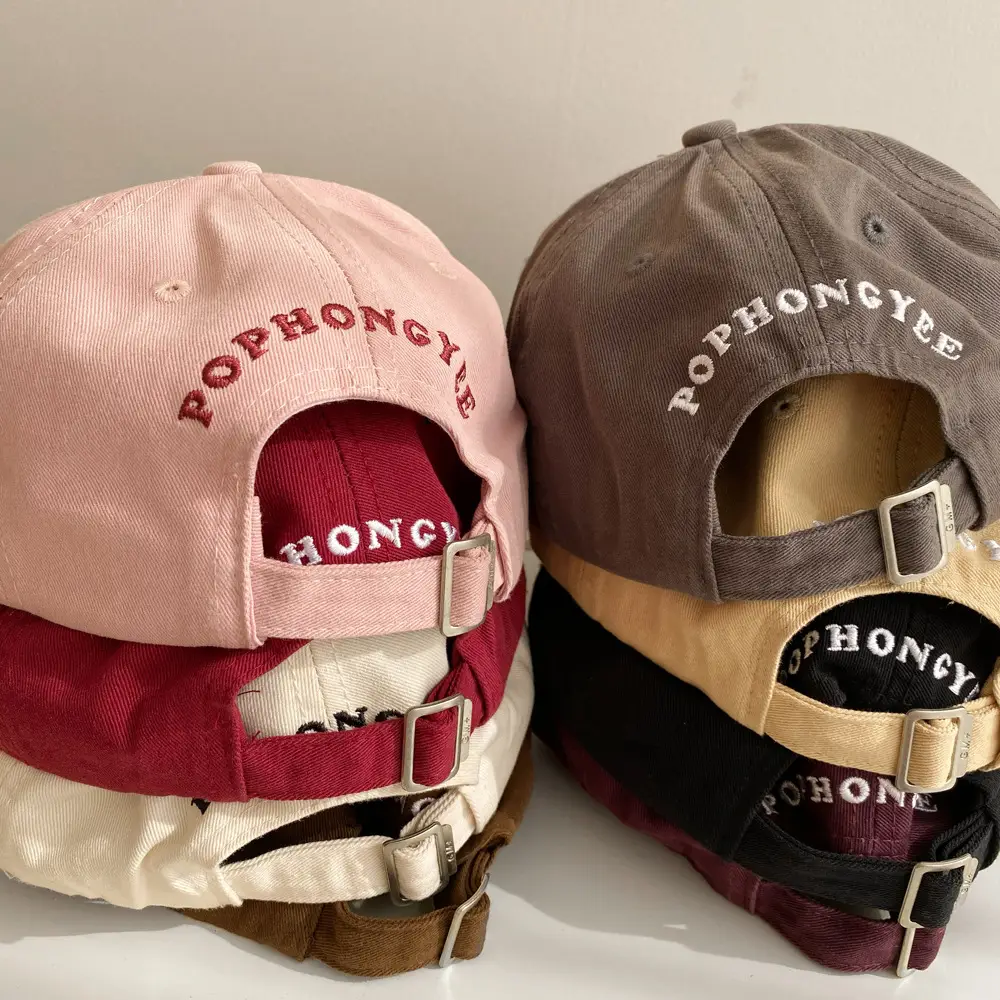 Pop Bonk Kids Hats Pink Brown 2025 New - Image 9
