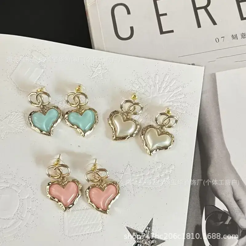 Chanel-Inspired Double C Earrings for Women