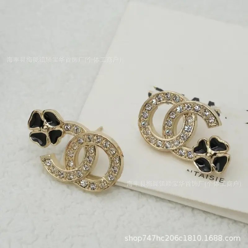 Chanel-Inspired Double C Earrings for Women — feature 11