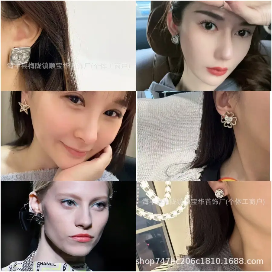 Chanel-Inspired Double C Earrings for Women — feature 2