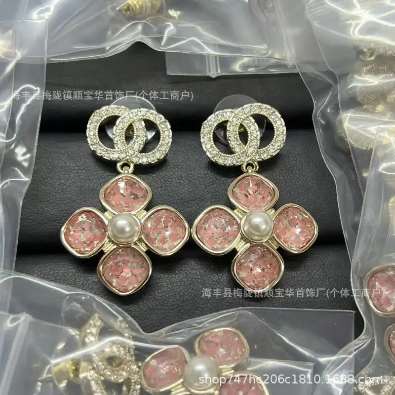 Chanel-Inspired Double C Earrings for Women — feature 6
