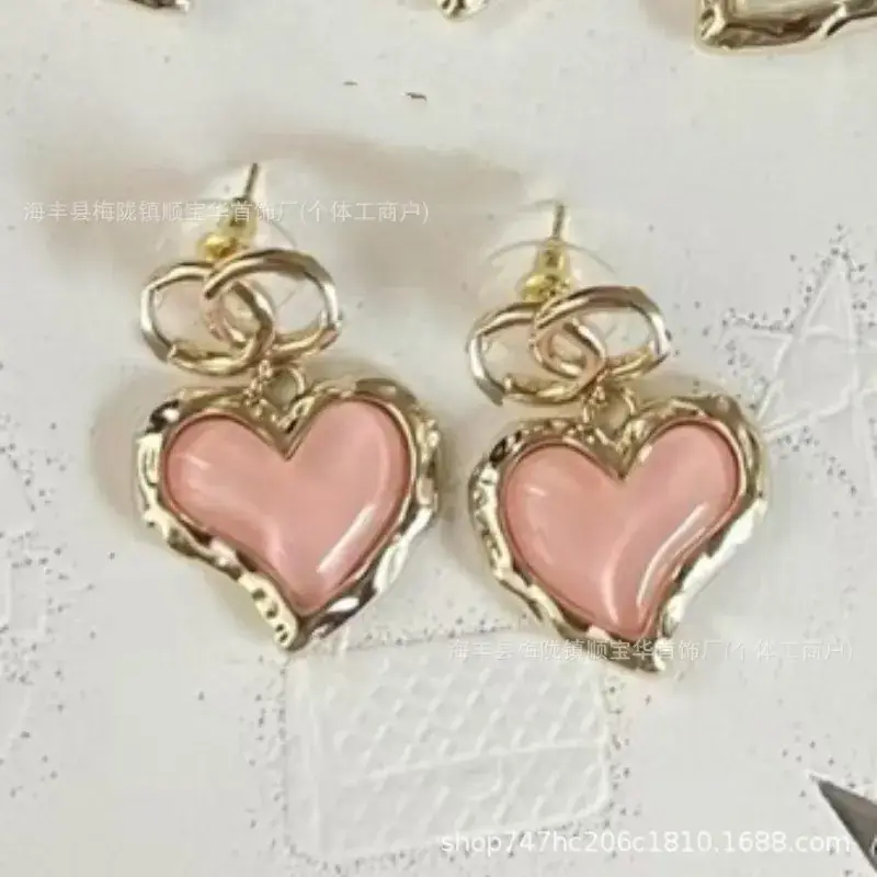 Chanel-Inspired Double C Earrings for Women
