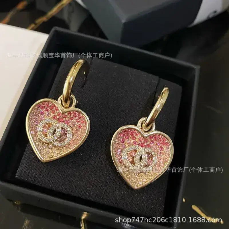 Chanel-Inspired Double C Earrings for Women
