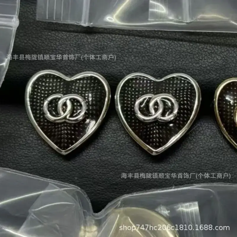 Chanel-Inspired Double C Earrings for Women