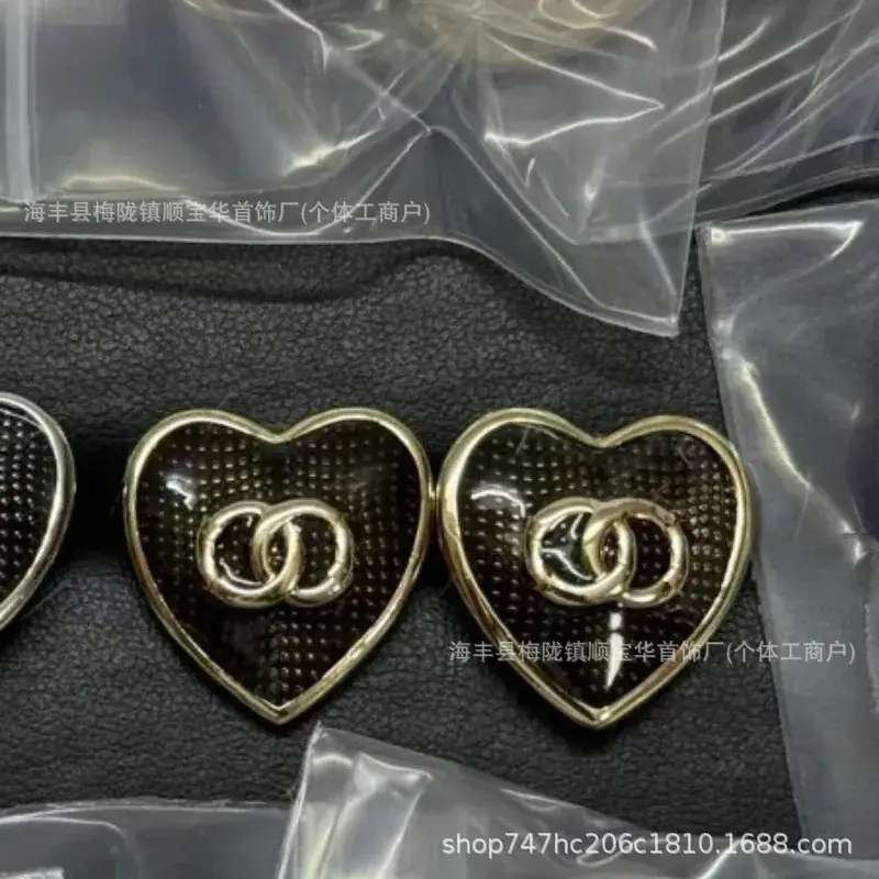 Chanel-Inspired Double C Earrings for Women