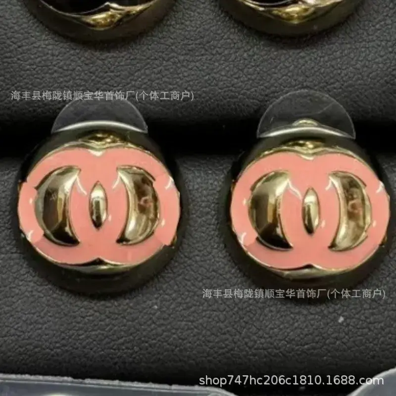Chanel-Inspired Double C Earrings for Women