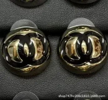 Chanel-Inspired Double C Earrings for Women