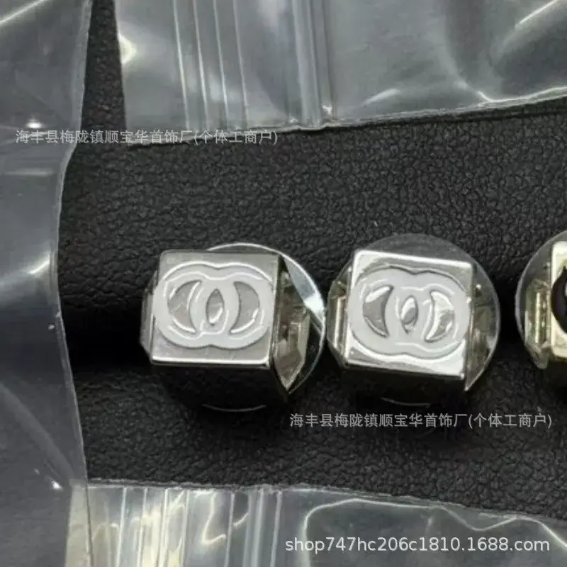 Chanel-Inspired Double C Earrings for Women