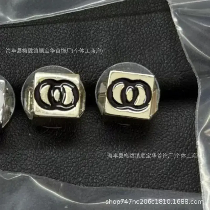 Chanel-Inspired Double C Earrings for Women