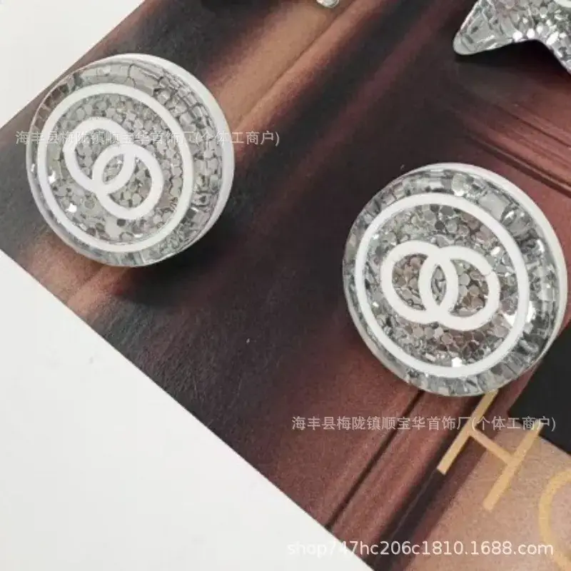 Chanel-Inspired Double C Earrings for Women