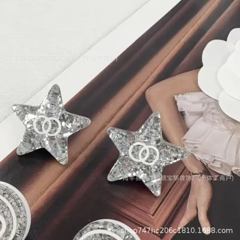 Chanel-Inspired Double C Earrings for Women