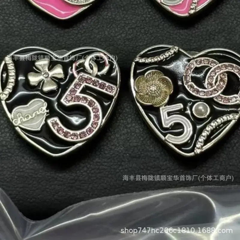 Chanel-Inspired Double C Earrings for Women