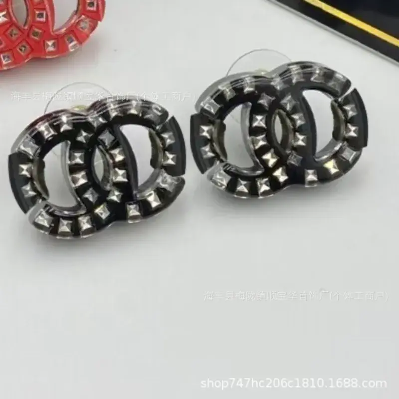 Chanel-Inspired Double C Earrings for Women