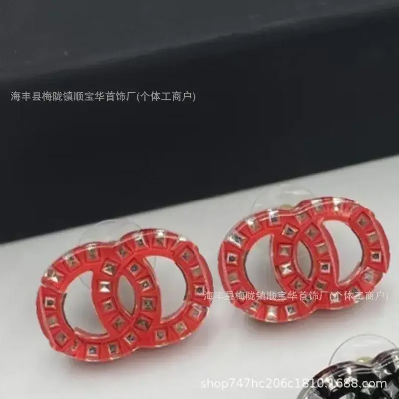 Chanel-Inspired Double C Earrings for Women
