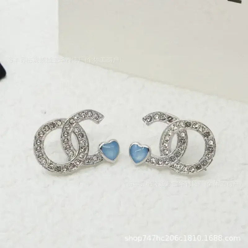 Chanel-Inspired Double C Earrings for Women