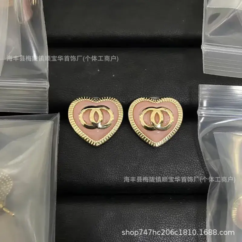 Chanel-Inspired Double C Earrings for Women