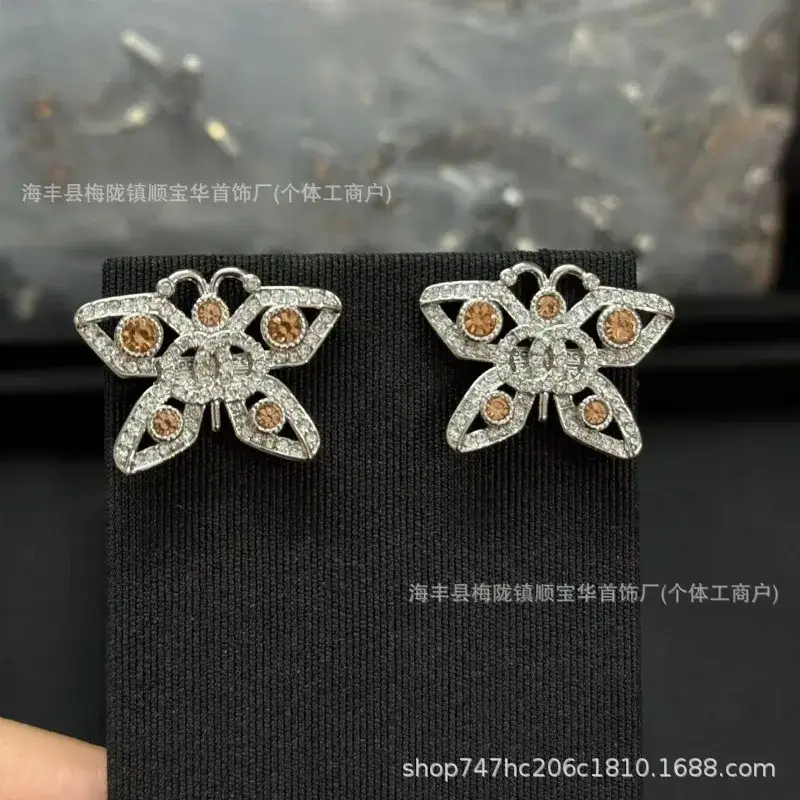 Chanel-Inspired Double C Earrings for Women