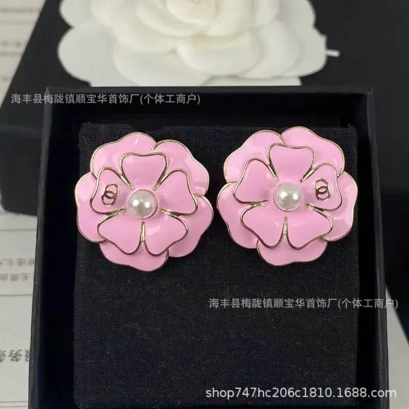 Chanel-Inspired Double C Earrings for Women