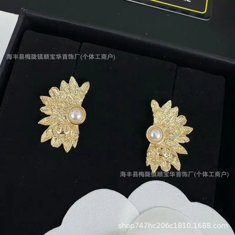 Chanel-Inspired Double C Earrings for Women