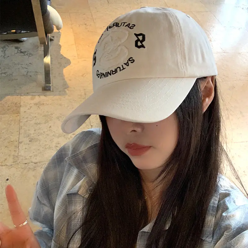 Women Korean Letter Baseball Cap 2026 Spring Summer - Image 4