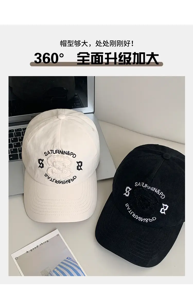 Women Korean Letter Baseball Cap 2026 Spring Summer — feature 4