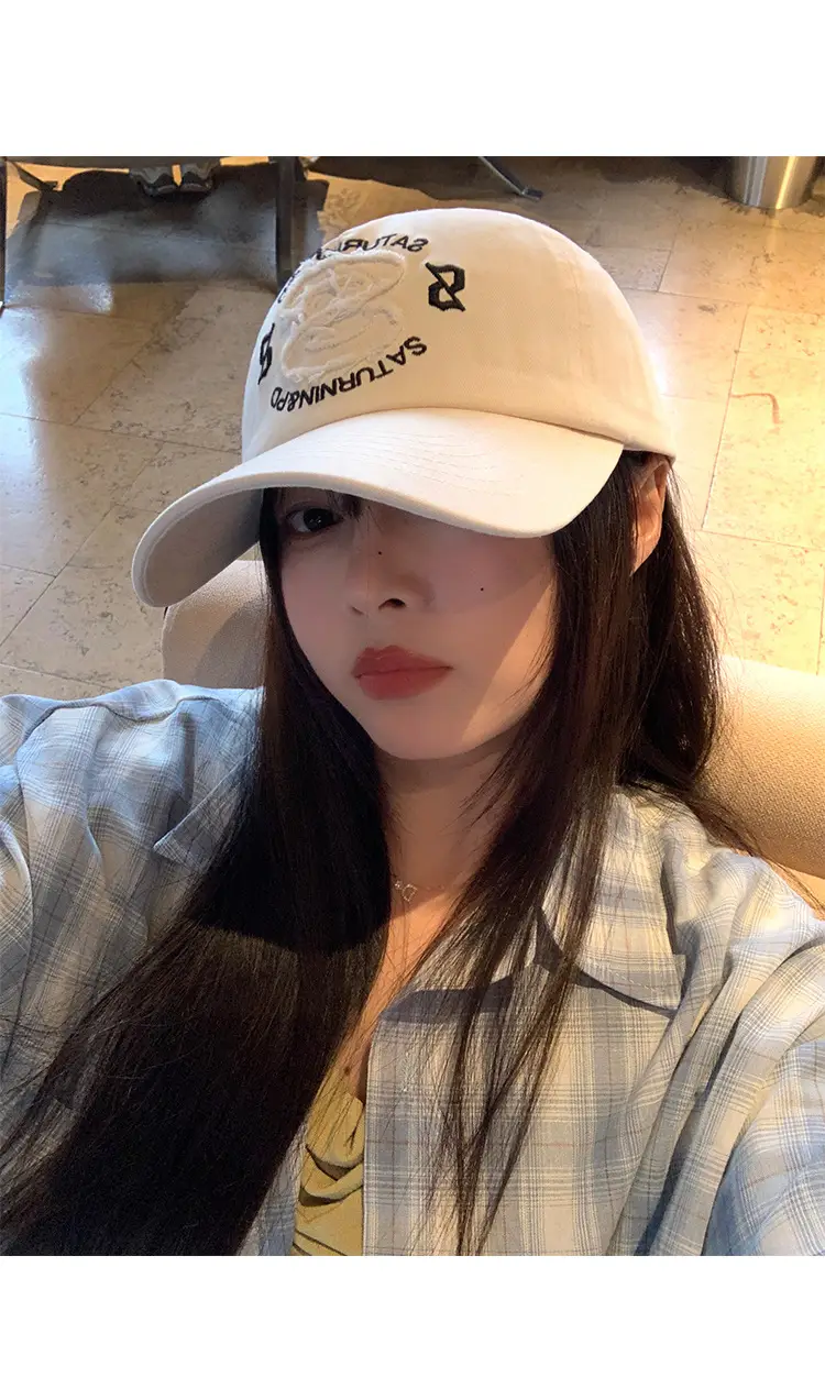 Women Korean Letter Baseball Cap 2026 Spring Summer — feature 8