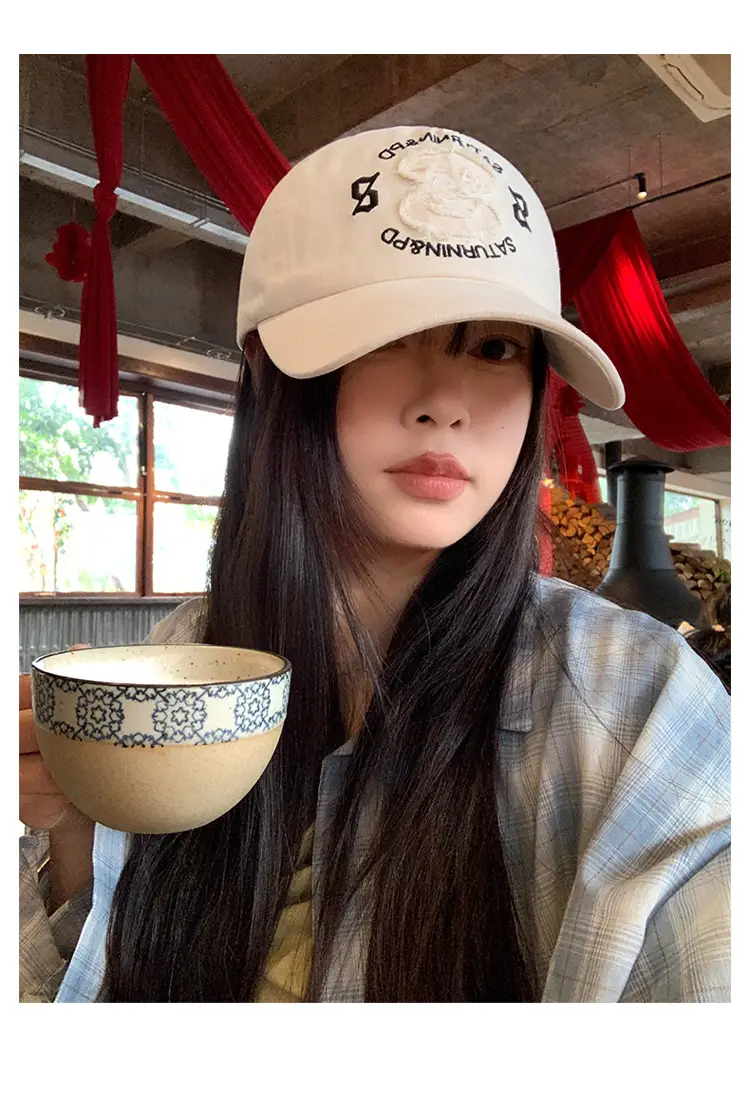 Women Korean Letter Baseball Cap 2026 Spring Summer — feature 9