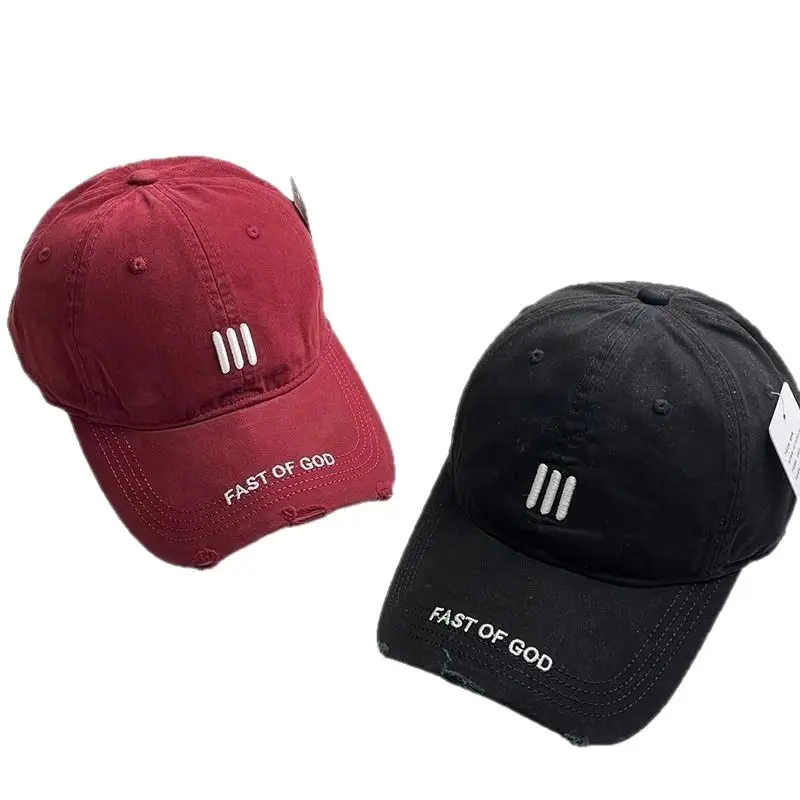 2025 New Style Hole Letter Embroider Soft Top Baseball Cap for Women - Image 12