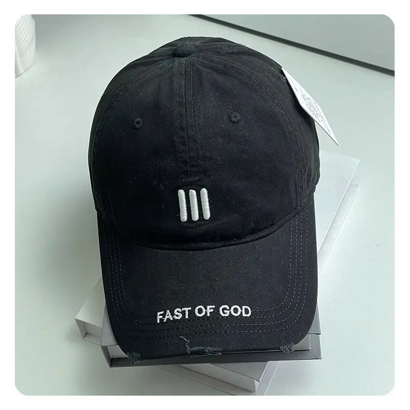 2025 New Style Hole Letter Embroider Soft Top Baseball Cap for Women - Image 7
