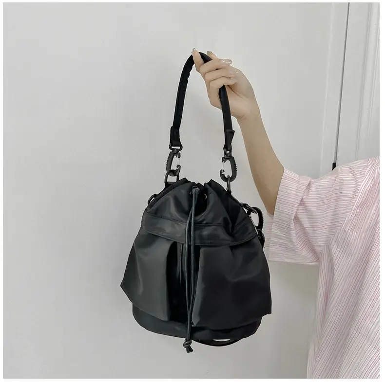 Beige Bucket Bag for Women Travel Sports Commuter — feature 25