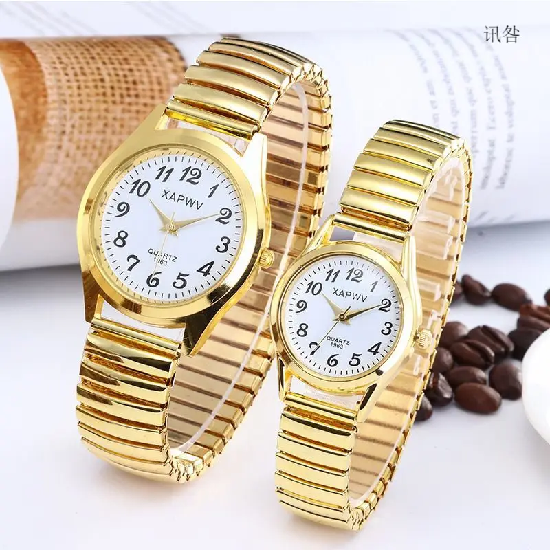 Old Men's Women's Large Digital Waterproof Quartz Watch 38mm