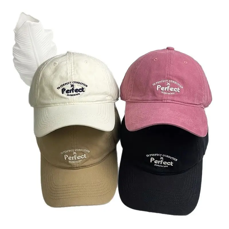 Women White Embroidered Baseball Cap Perfect Condition - Image 13