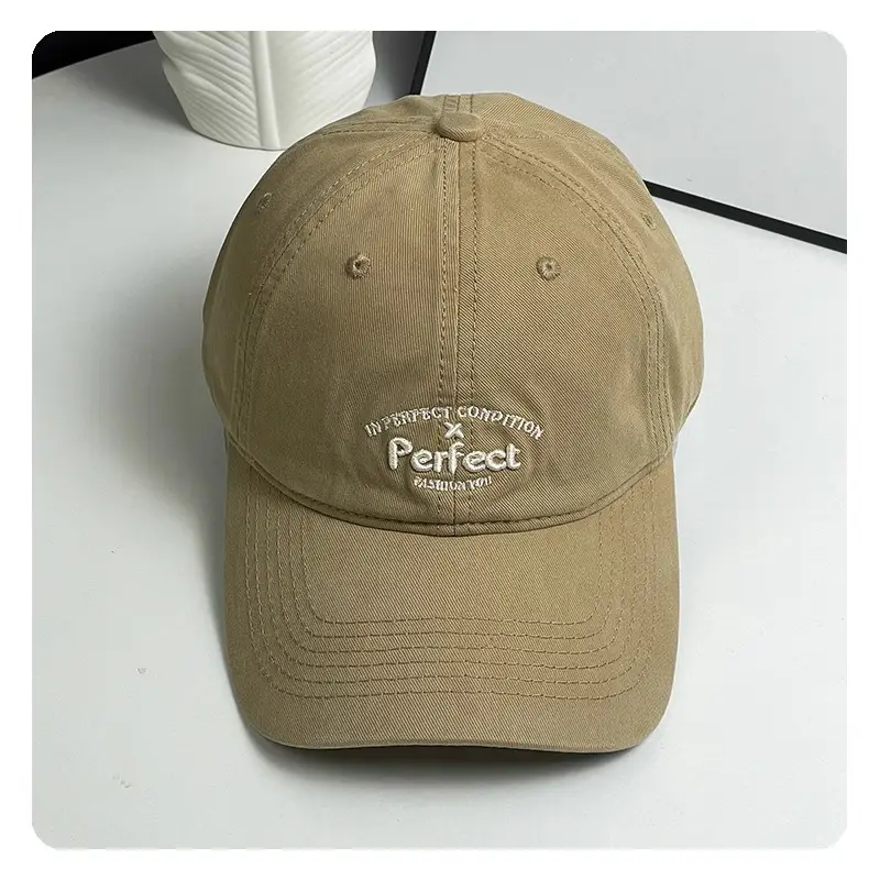 Women White Embroidered Baseball Cap Perfect Condition — feature 16