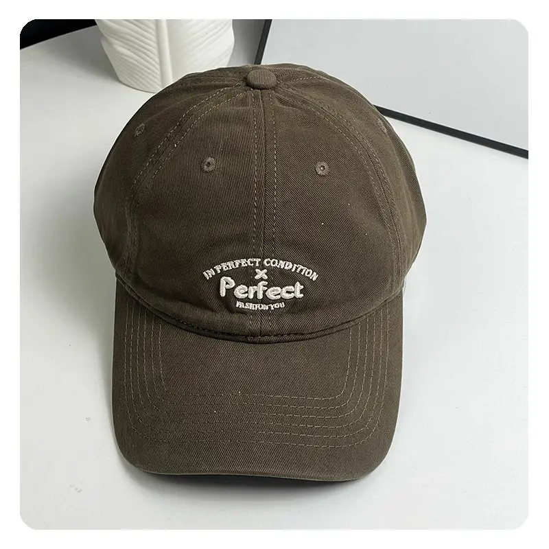 Women White Embroidered Baseball Cap Perfect Condition — feature 24