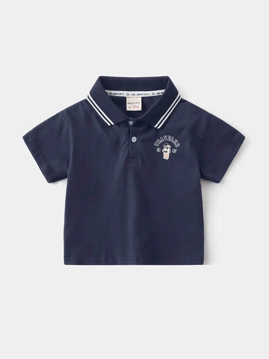 Boys Polo Shirts 2026 Summer Collared Dropshipping - Image 8