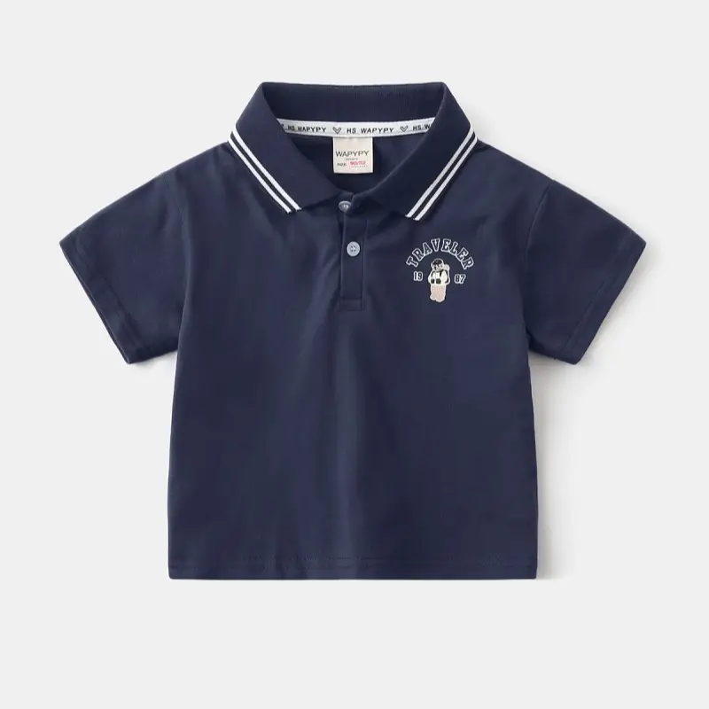 Boys Polo Shirts 2026 Summer Collared Dropshipping - Image 4