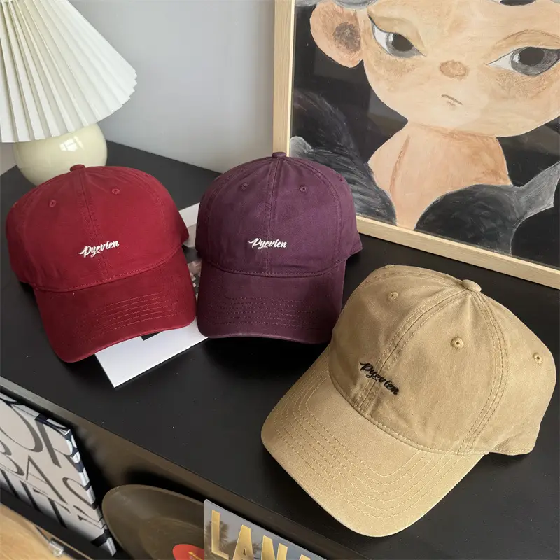 Women Red Potato Letter Cap Brown - Image 8