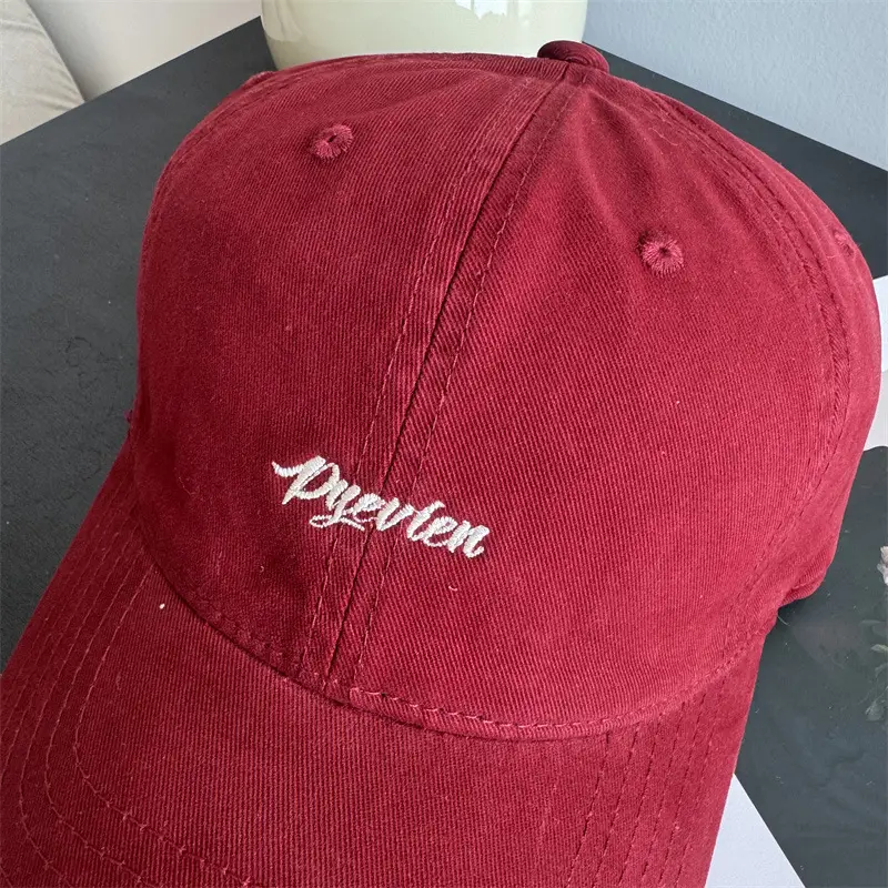 Women Red Potato Letter Cap Brown — feature 1